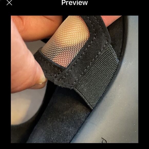 BEAUTIFEEL BLACK SUEDE FLATS.  NEW - Picture 8 of 8